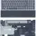 Клавиатура для ноутбука Samsung (300V5A) Black, (Black TopCase), (Grey Frame), RU 1