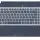 Клавиатура для ноутбука Samsung (300V5A) Black, (Black TopCase), (Grey Frame), RU 2