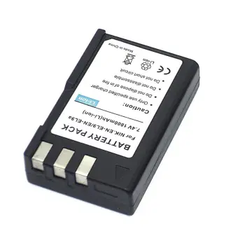 Акумуляторна батарея для фотоаппарата Nikon (EN-EL9) D40 7.4V 1800mAh Li-ion