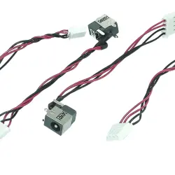 Разъем питания для ноутбука LG E23, E200, E300, R400 с кабелем HY-LG006