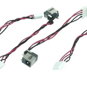Разъем питания для ноутбука LG E23, E200, E300, R400 с кабелем HY-LG006