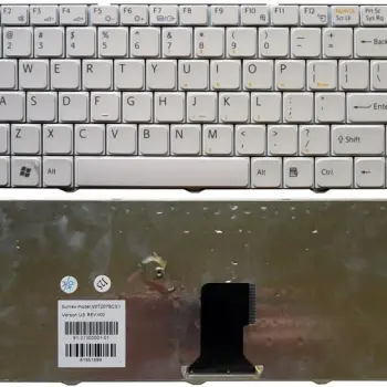 Клавіатура для ноутбука Sony Vaio (VGN-NR21Z, NR21S, NR21J) White, RU