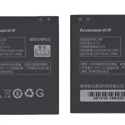 Аккумуляторная батарея для смартфона Lenovo BL198 K860 3.7V Black 2250mAh 8.33Wh