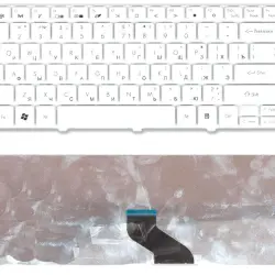 Клавіатура для ноутбука Gateway (NV49C), Parkard Bell EasyNote NM85 White, RU
