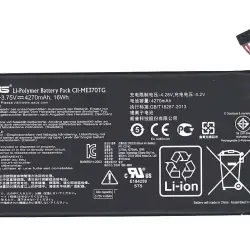 Акумуляторна батарея для планшета Asus C11-ME370T Google Nexus 7 WiFi 3.75V Black 4270mAh Orig