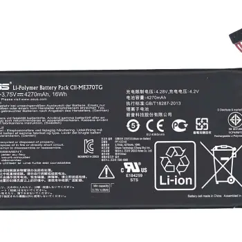 Аккумуляторная батарея для планшета Asus C11-ME370T Google Nexus 7 WiFi 3.75V Black 4270mAh Orig