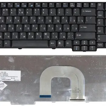Клавіатура для ноутбука Acer Aspire (9800) Black RU/EN