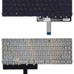 Клавиатура для ноутбука Asus ZenBook 3 Deluxe (UX490UA) Black с подсветкой (Light), (No Frame) RU