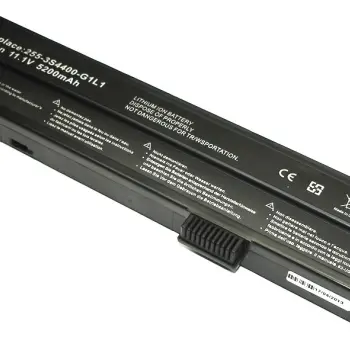 Аккумуляторная батарея для ноутбука Packard Bell 255-3S4400-G1L1 Easy Note D5 10.8V Black 5200mAh OEM