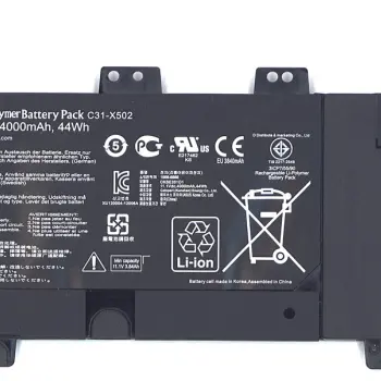 Аккумуляторная батарея для ноутбука Asus C31-X502 VivoBook S500CA 11.1V Black 4000mAh Orig