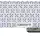 Клавиатура для ноутбука Asus VivoBook (X201E, S201, S201E, X201) White, (No Frame), RU 3
