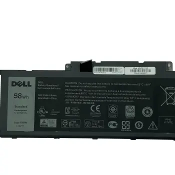 Аккумуляторная батарея для ноутбука Dell F7HVR Inspiron 15-7537 14.8V Black 3705mAh Orig