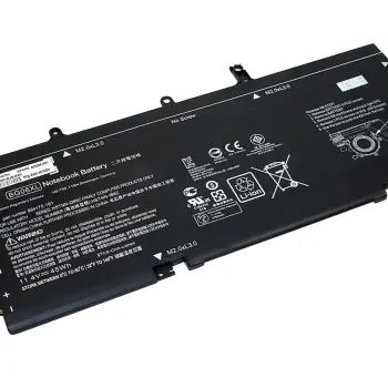 Аккумуляторная батарея для ноутбука HP BG06XL EliteBook Folio G3 1040 11.4V Black 3780mAh
