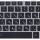 Клавиатура для ноутбука Toshiba Satellite (M40-A M40T-A M45-A M45T-A) с подсветкой (Light), Black, (Gray Frame) RU 2