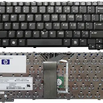 Клавиатура для ноутбука HP Compaq NC4000, NC4010 с указателем (Point Stick), Black, RU