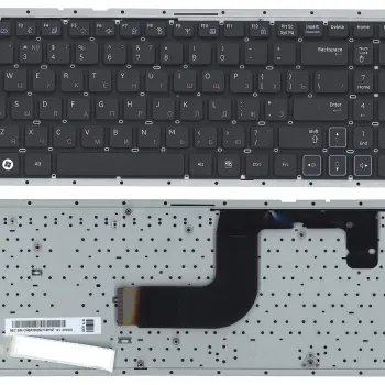 Клавіатура для ноутбука Samsung (RC510, RV511, RV513, RV520) Black, (No Frame), RU