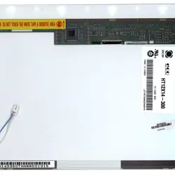 Матриця для ноутбука 12,1", Normal (стандарт), 30 pin широкий (зверху справа), 1024x768, Ламповая (1 CCFL), без креплений, глянцевая, BOE-Hydis, HT12X14-300