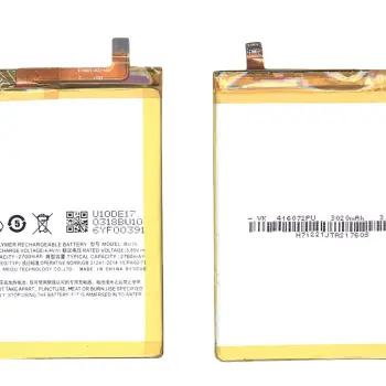 Акумуляторна батарея для Meizu BU10 Meilan U10 3.85V White 2750mAh 10.59Wh