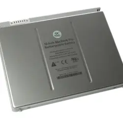 Аккумуляторная батарея для ноутбука Apple MacBook Pro 15-inch A1175 10.8V Silver 5400mAh Orig