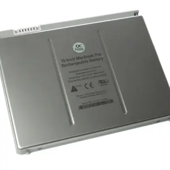 Аккумуляторная батарея для ноутбука Apple MacBook Pro 15-inch A1175 10.8V Silver 5400mAh Orig