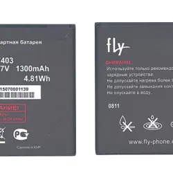 Акумуляторна батарея для смартфону Fly BL7403 IQ431 Glory 3.7V Black 1300mAh 4.81Wh