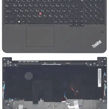 Клавиатура для ноутбука Lenovo Thinkpad (S5-531) с указателем (Point Stick) Black, с подсветкой (Light), Black, (Black TopCase), RU