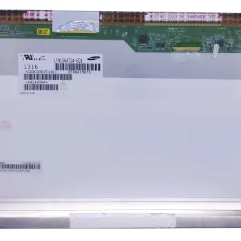 Матриця для ноутбука 15,6", Normal (стандарт), 40 pin (знизу зліва), 1366x768, Светодиодная (LED), без крепления, матовая, Samsung, LTN156AT24