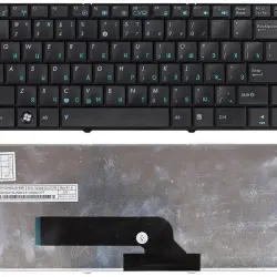 Клавіатура для ноутбука Asus (K40, K40AB, K40AC, K40AD, K40AF, K40AC) Black, RU