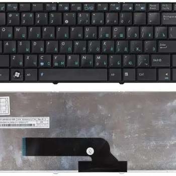 Клавіатура для ноутбука Asus (K40, K40AB, K40AC, K40AD, K40AF, K40AC) Black, RU