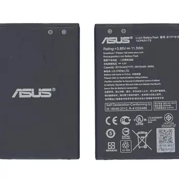 Оригинальная аккумуляторная батарея для Asus B11Bj9c, B11P1510 Zenfone Go TV 3.8V Black 3000mAh 11.40Wh