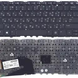 Клавіатура для ноутбука HP Elitebook (840) с указателем (Point Stick), Black, (No Frame) RU