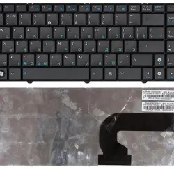Клавиатура для ноутбука Asus N50, N51, N61, F90, N90, UL50, K52, A53, K53, U50 Black, RU