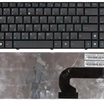 Клавіатура для ноутбука Asus N50, N51, N61, F90, N90, UL50, K52, A53, K53, U50 Black, RU