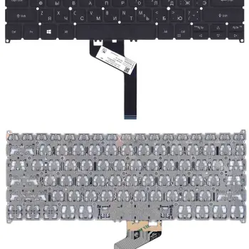 Клавиатура для ноутбука Acer Swift 3 SF313-51 с подсветкой (Light), Black, RU