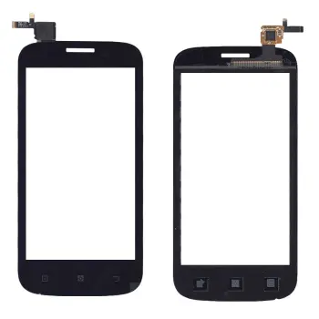 Тачскрин (Сенсорное стекло) для смартфона Lenovo A760 черное