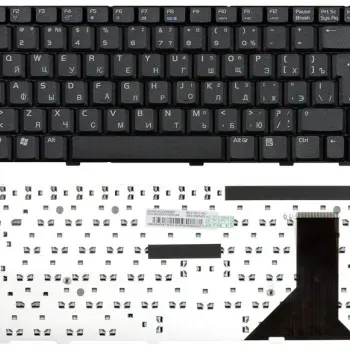 Клавіатура для ноутбука Asus Lamborghini (VX1) Black, RU
