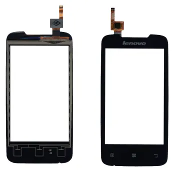 Тачскрін (Сенсорне скло) для смартфону Lenovo A390 чорний