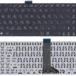Клавіатура для ноутбука Asus (X555L) Black, (No Frame), RU