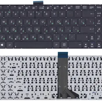 Клавиатура для ноутбука Asus (X555L) Black, (No Frame), RU