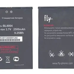 Акумуляторна батарея для смартфону Fly BL8004 IQ4503 Era Life 6 3.7V Black 2500mAh 9.25Wh