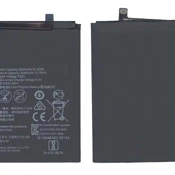 Акумуляторна батарея для смартфону Huawei HB356687ECW Honor 7X 3.85V Black 3300mAh 12.71Wh