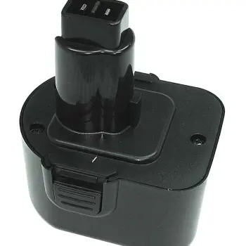 Акумулятор для шуруповерта DeWalt DE9074 DC9071 1.3Ah 12V чорний Ni-Cd