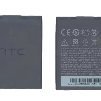 Акумуляторна батарея для смартфону HTC 35H00213-00M 3.8V Black 2100mAh 7.98Wh