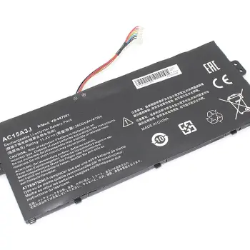 Акумуляторна батарея для ноутбука Acer AC15A3J Chromebook Spin 11 C738T 11.4V Black 3600mAh 8Pin OEM