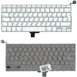 Клавиатура для ноутбука Apple MacBook Pro (A1342) 2009/2010 White, (No Frame), RU (большой энтер)