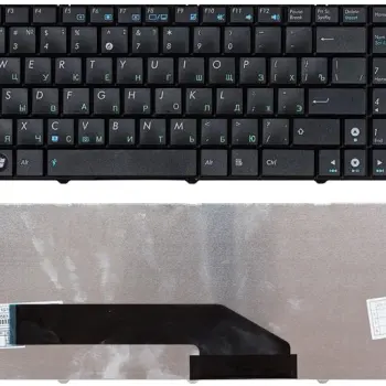 Клавіатура для ноутбука Asus (K50, K60, K70) Black, RU