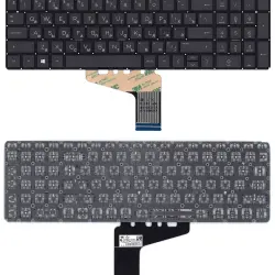 Клавиатура для ноутбука HP Omen (15-dh), Black, (No Frame) RU