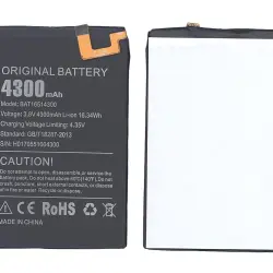 Акумуляторна батарея для смартфону Doogee BAT16514300 Y6 Max 3.8V Black 4300mAh 16.34Wh