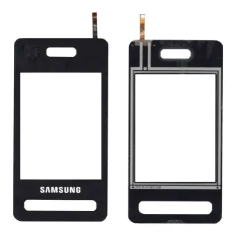 Тачскрін (Сенсорне скло) для смартфону Samsung SGH D980 чорний