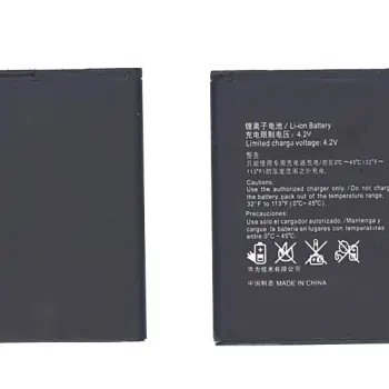 Акумуляторна батарея для смартфону Huawei HB5K1H U8620/U8650/U8652/U8655/U8666E/U8850 3.7V Black 1400mAh 4.7Wh